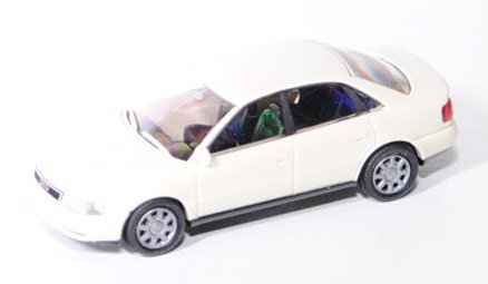 Audi A4 (Typ B5), Modell 1994-2000, cremeweiß, Rietze, 1:87, mb