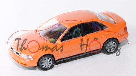 Audi A4 (Typ B5), Modell 1994-2000, hell-rotorange, Rietze, 1:87, mb