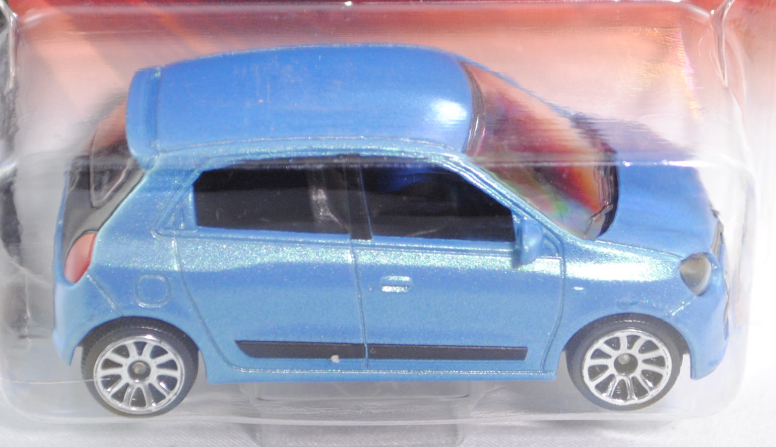 Renault Twingo (Typ III, Modell 2014-), (Nr. 206 C), brillantblaumetallic, 10-Speichen-Felge chrom