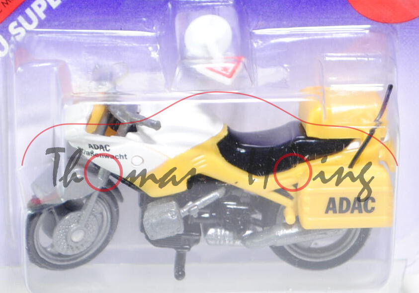 BMW R 1100 RS (Modell 1993-2001) ADAC-Pannenhilfe-Motorrad, zinkgelb, ADAC / Straßenwacht, Antenne l