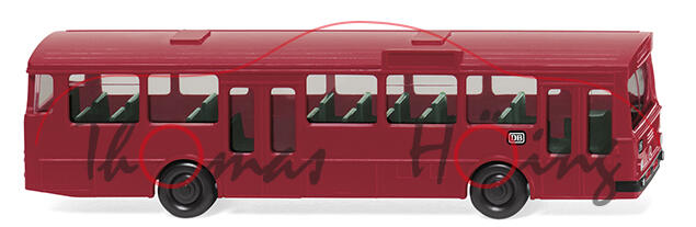 Mercedes-Benz O 305 VÖV-Standard-Linienbus Stadtbus (Mod. 69-85), rot, DB, N-Spur, Wiking, 1:160, mb