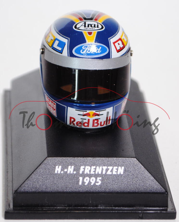 Arai Helm/Helmet Heinz-Harald Frentzen auf Sauber C14, Formel 1 1995, Minichamps, 1:8, Box o Schuber