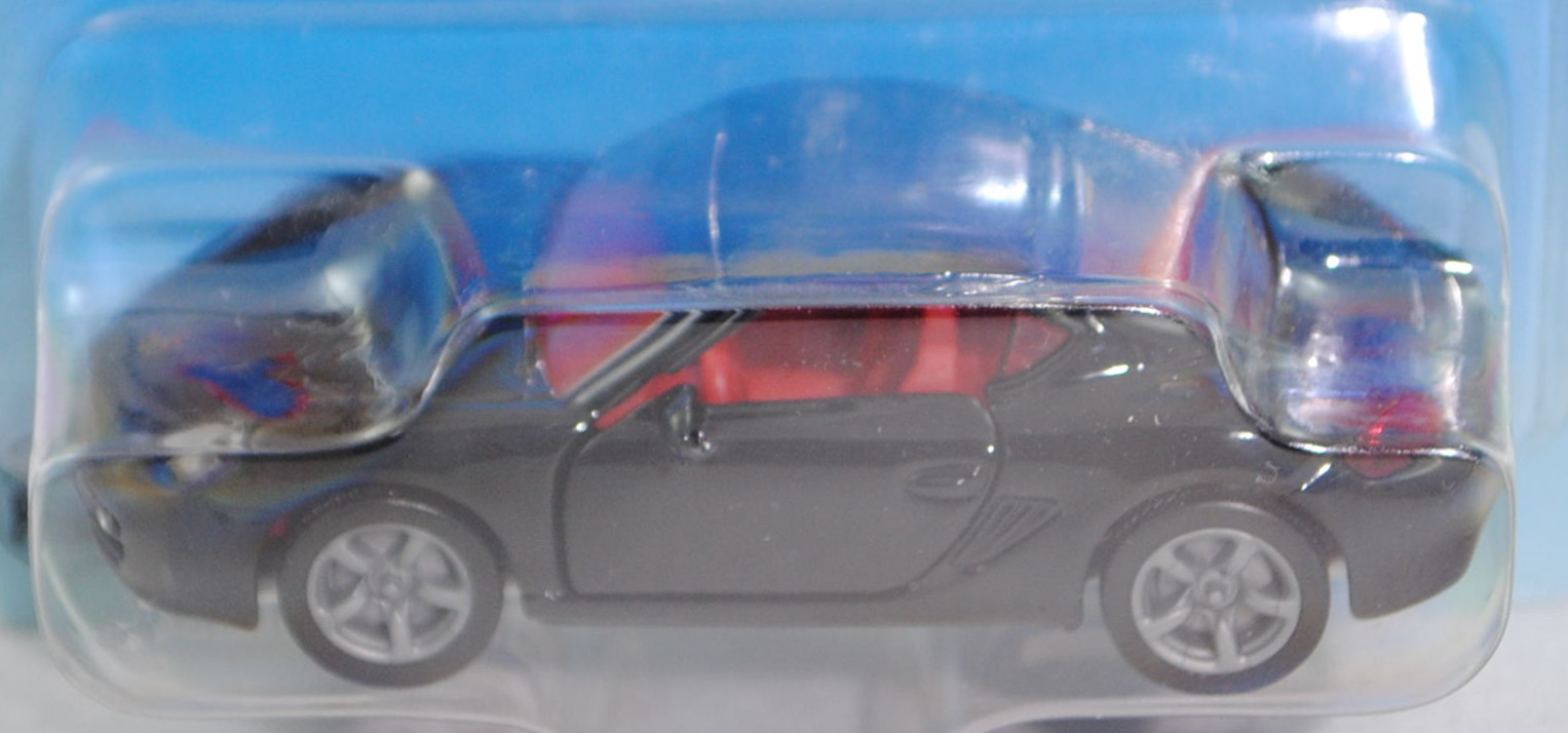 00005 Porsche Cayman S (1. Generation, Typ 987c, Modell 2005-2009), schwarz, SIKU, 1:55, P29b