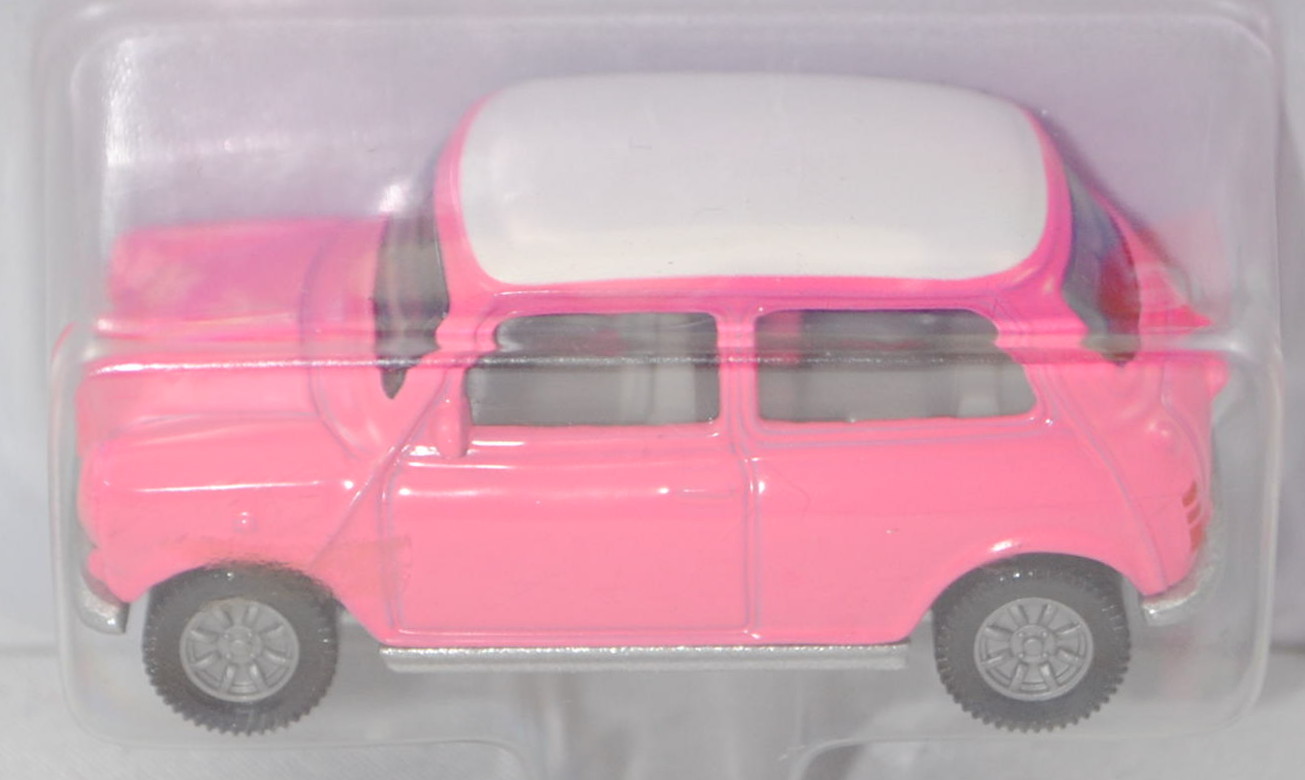 00603 GB MINI Cooper 1.3i (Typ MK VI, Mod. 1991-1996), erikaviolett, Dach reinweiß, SIKU, 1:52, P26