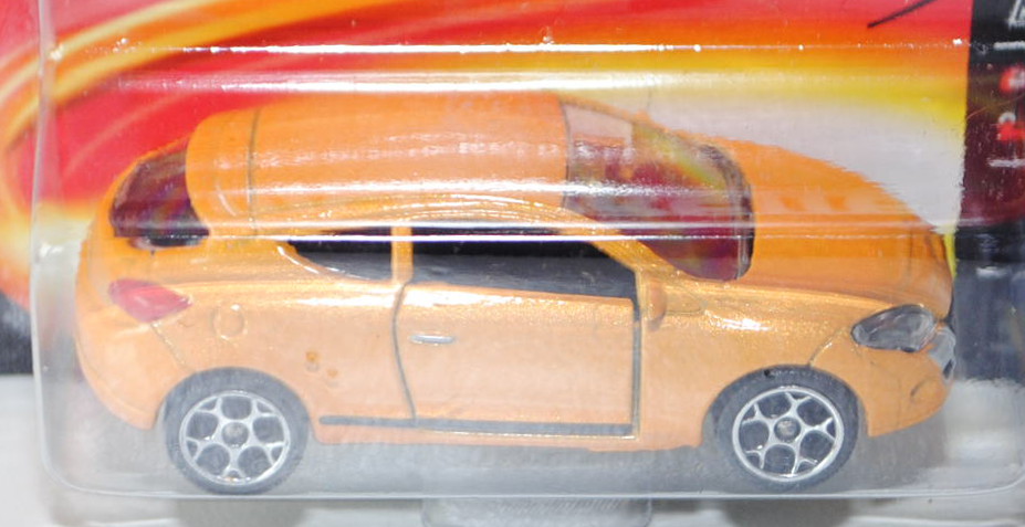 Renault Mégane Coupé III (Nr. 222 E), Modell 2009-2012, dahliengelbmetallic, Türen zu öffnen, majore