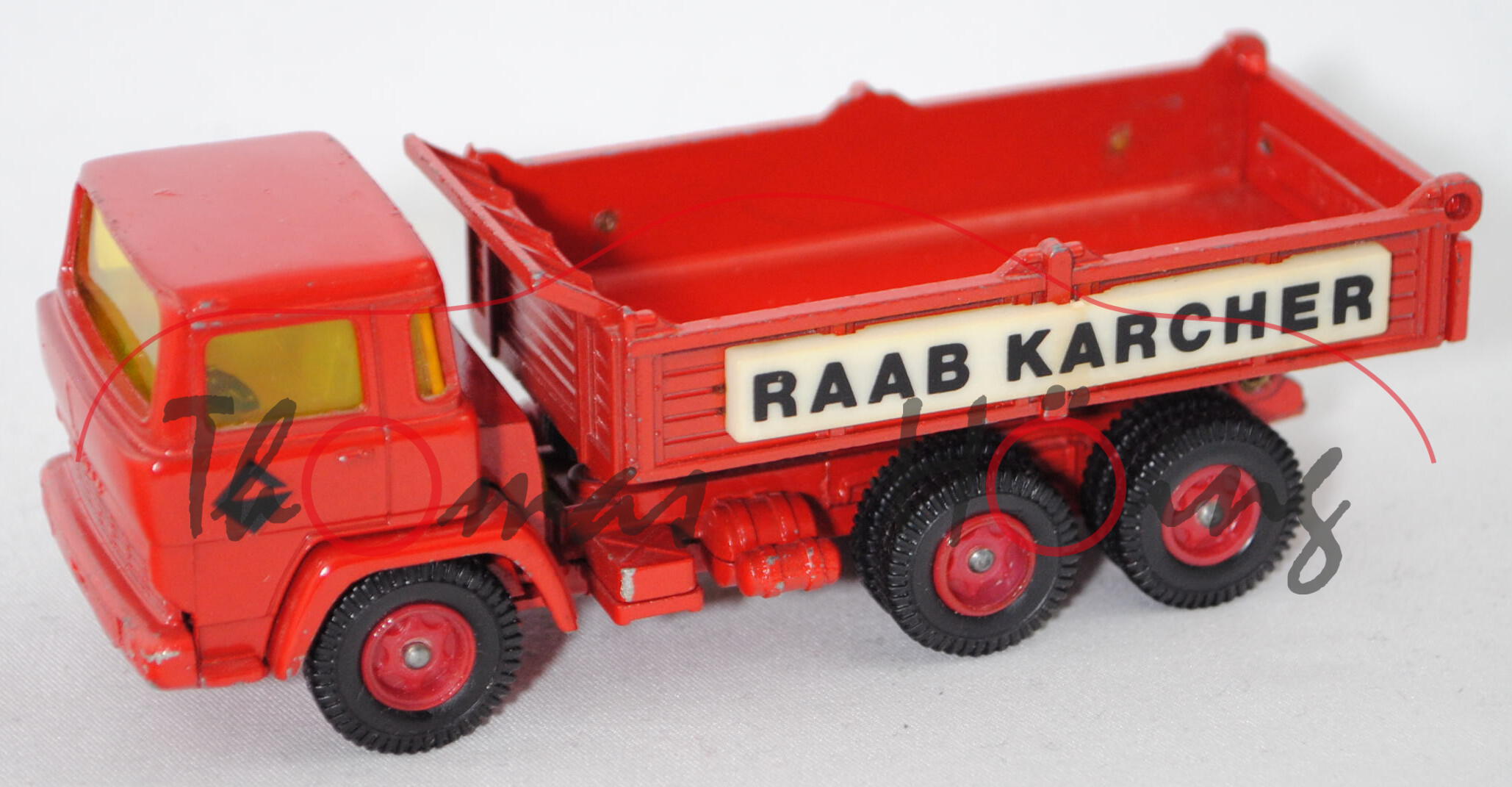 00405 Magirus-Deutz M250 D22 FK 6x4 (Typ D-Frontlenker, Modell 1967-1969), rot, RAAB KARCHER, m-