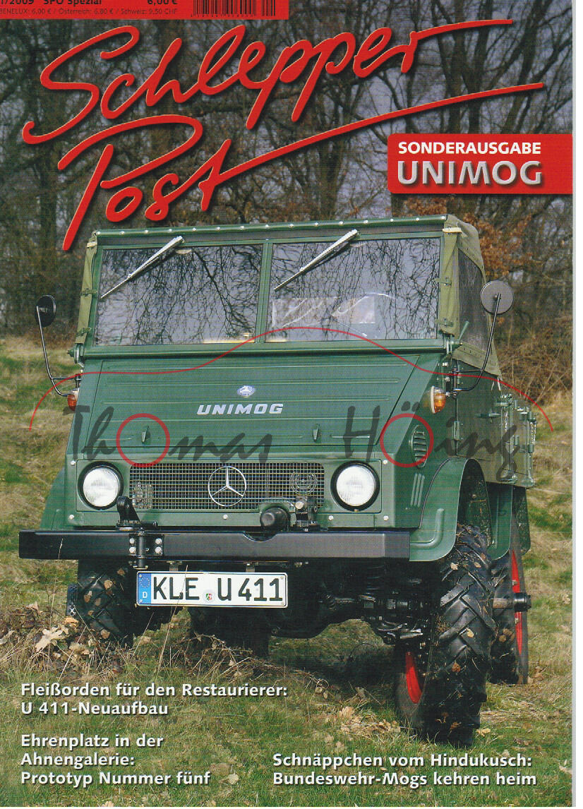 Schlepper Post, Sonderausgabe UNIMOG, Heft 1, Januar / Februar 2009