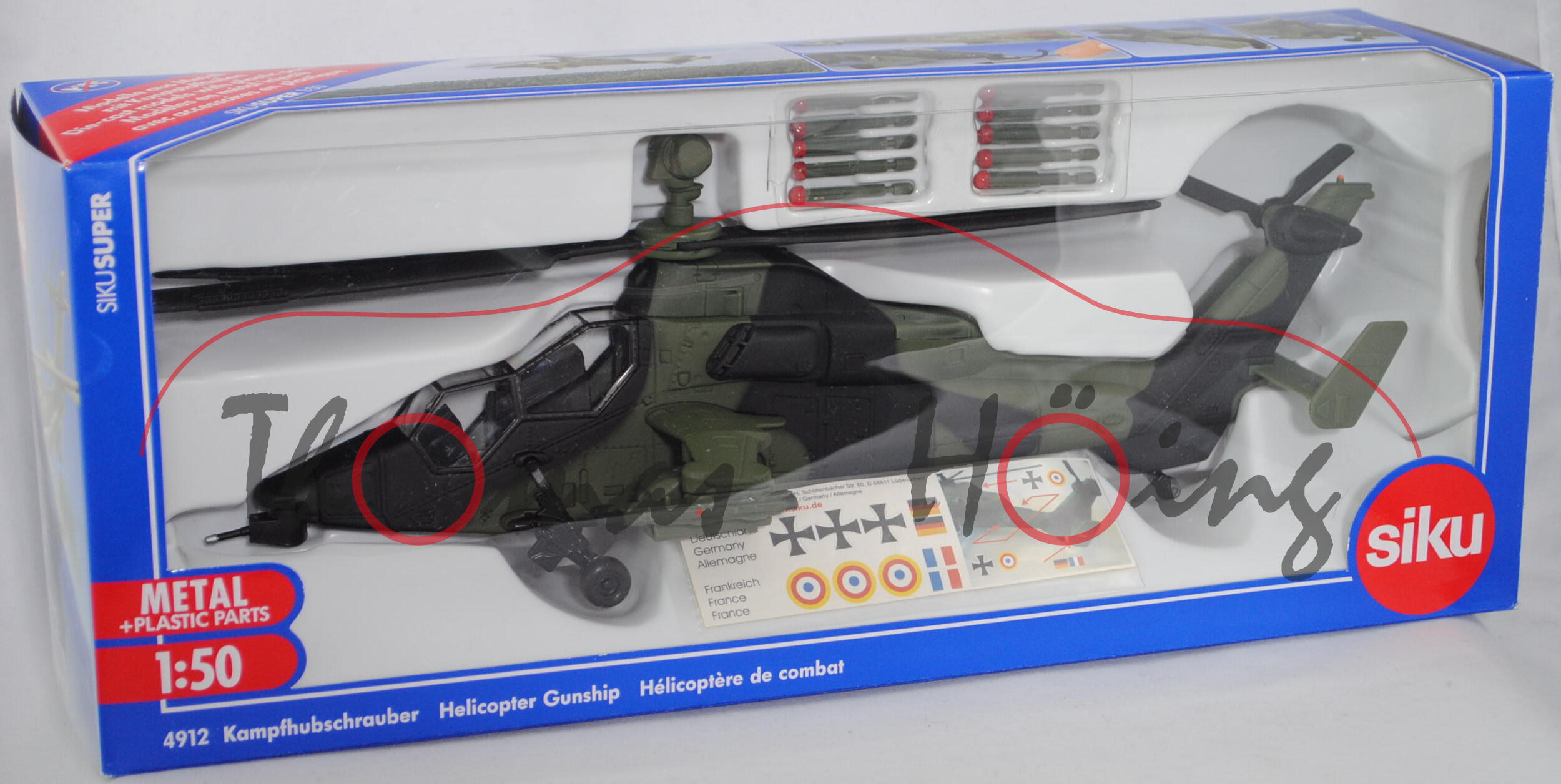 00000 Airbus/Eurocopter EC 665 Tiger UHT (Unterstützungshubschrauber) Kampfhubschrauber (Mod. 2003-)
