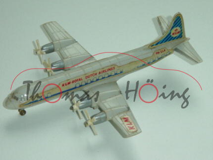 Lockheed L-188 Electra, KLM-ROYAL DUTCH AIRLINES / PH-LLA, Propeller cremeweiß, 1:250, ohne Zettel, 