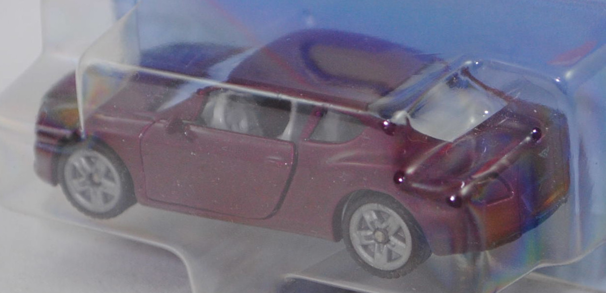 00003 Bentley Continental GT V8 S (2. Generation Continental GT, Vorfacelift, Modell 2014-2015), bordeauxviolettmetallic, B47 silbergrau, SIKU SUPER, 1:60, P29e