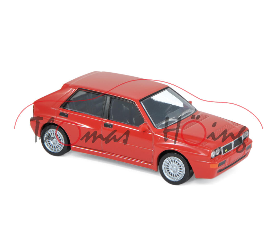 Lancia Delta HF Integrale Evolutione II 16V (Modell 1993-1994), rosso monza, Norev Jet-car, 1:43, mb