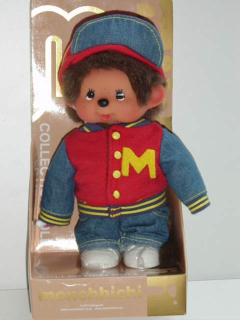 Monchhichi M/F - Stadium Jumper Boy MCC, 20 cm groß, Sekiguchi