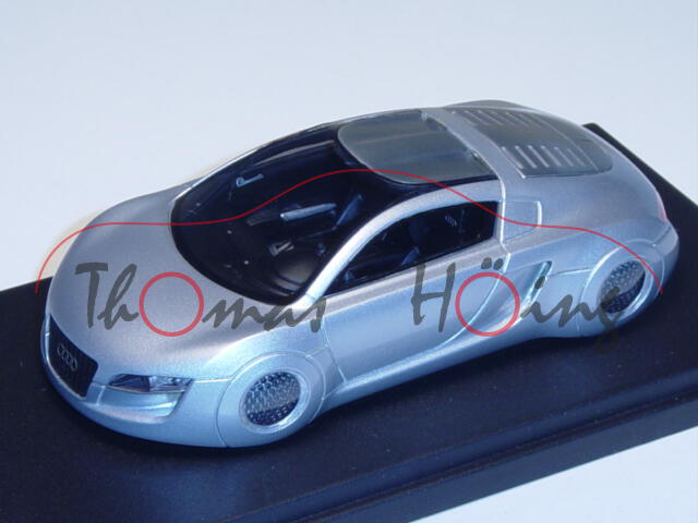 Audi RSQ, silber, Looksmart Models (Handarbeitsmodell), 1:43, PC-Box