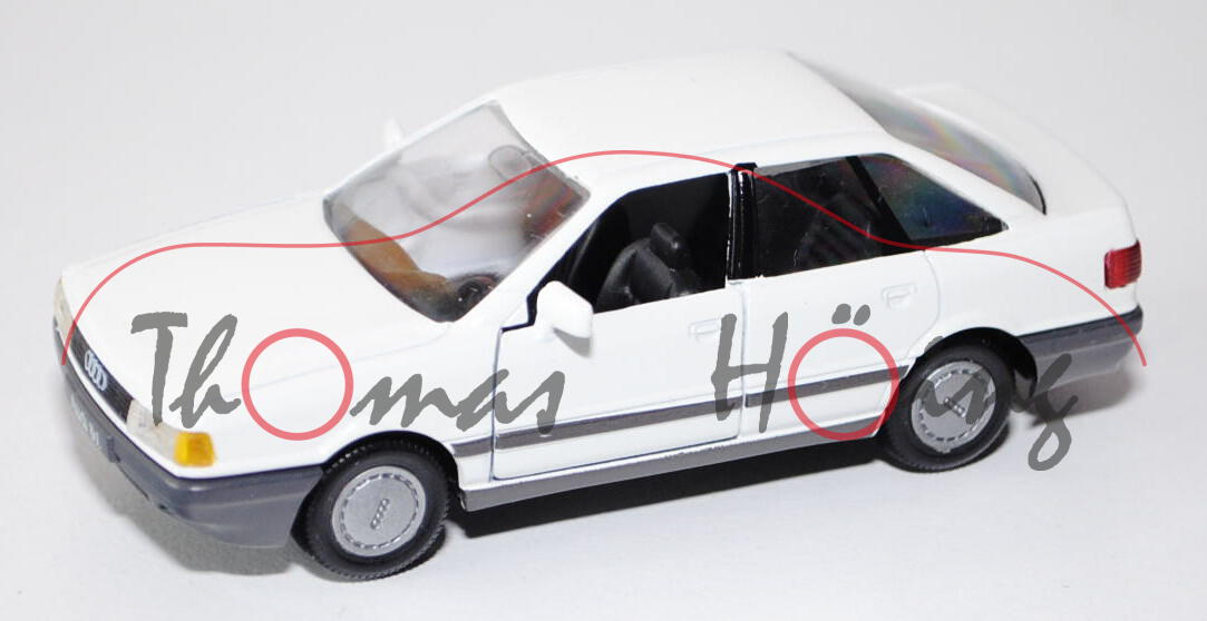 Audi 80 quattro (B3, Typ 89), Modell 1986-1991, cremeweiß, GAMA mini, 1:43, mb