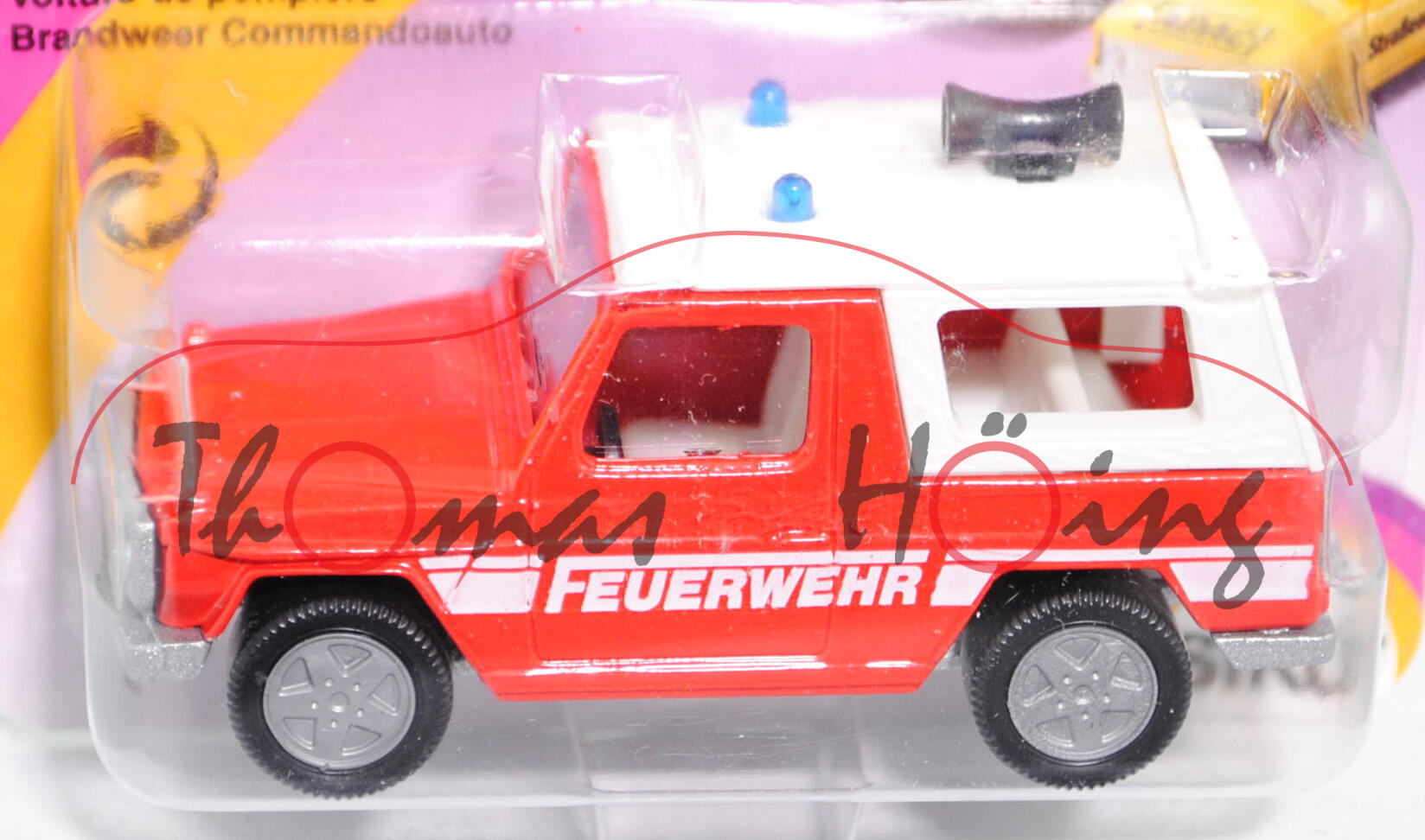 00004 Mercedes-Benz 280 GE (Typ W 460, Modell 1980-1990) Feuerwehr-Kommandowagen, hell-verkehrsrot,