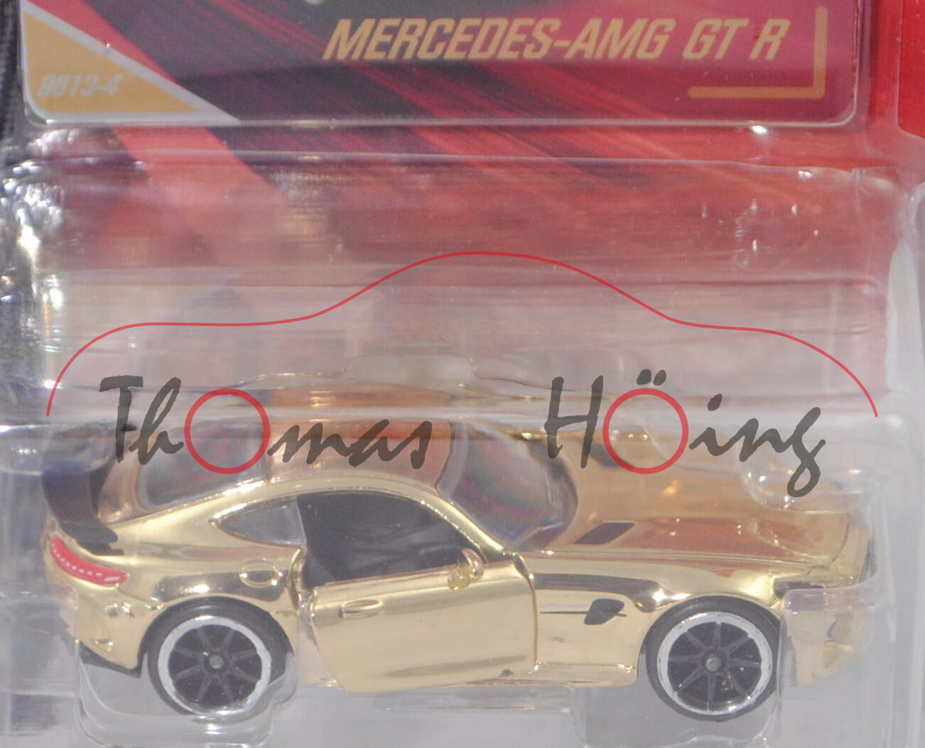 Mercedes-AMG GT R Coupé (Facelift 2017, C 190, Modell 2017-), gold, Nr. 9613-4, majorette, 1:61, mb