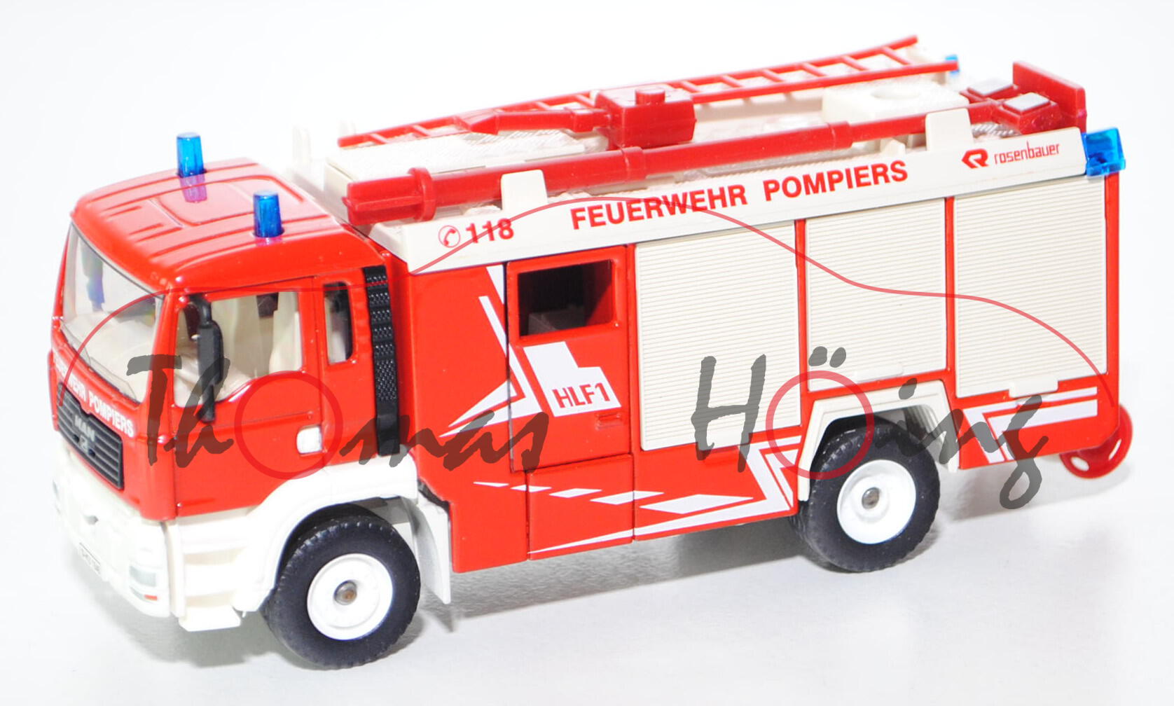 03900 Hilfeleistungslöschfahrzeug HLF MAN TGA 18.460 M Feuerwehr (Rosenbauer), FEUERWEHR POMPIERS