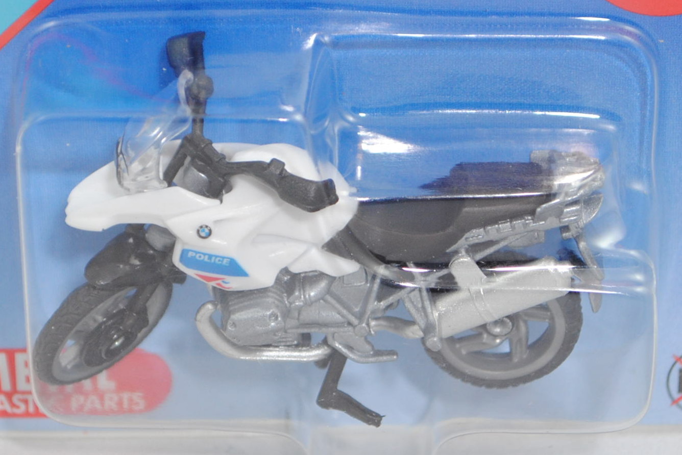 00100 F BMW R1200 GS (Typ K25, Modell 2004-2012) Police Motorbike, weiß/schwarz, POLICE, P29e