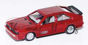 Audi Quattro (B2, Typ 85Q), 1980-1991, purpurrotmetallic, Herpa, 1:87, mb