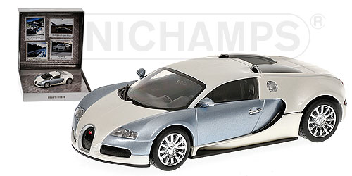 Bugatti Veyron 16.4, Baujahr 2009, Modell 2005-2012, polar metallic/pearl  metallic, TopGear Car of t | 519431101