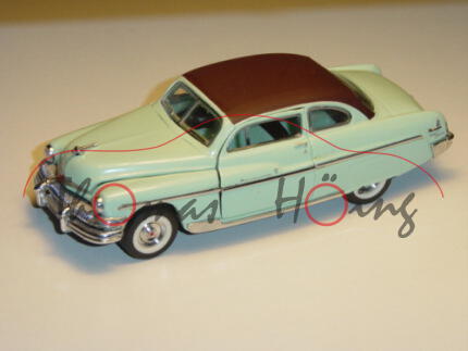 Mercury Monterey 1951, weißgrün/schokoladenbraun, Türen und Motorhaube zu öffnen, Franklin Mint, 1:4