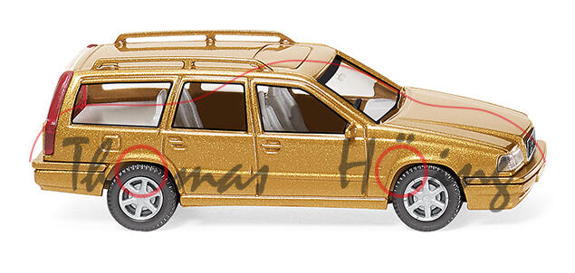 Volvo 850 Kombi (Facelift 1993, Modell 1993-1996), saffron perl metallic, Wiking, 1:87, mb ab 10/21