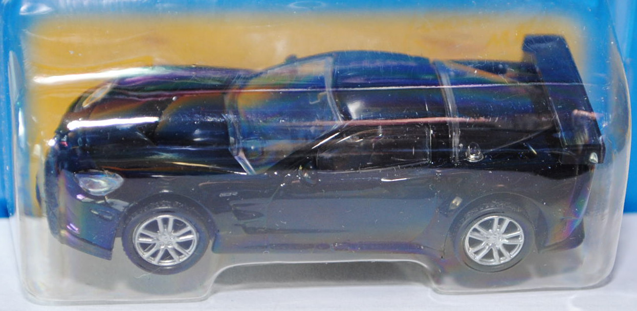 Chevrolet® Corvette® C6-R, schwarz, innen schwarz, Free Wheel, Unifortune RMZ City, 1:61 (3 inches S