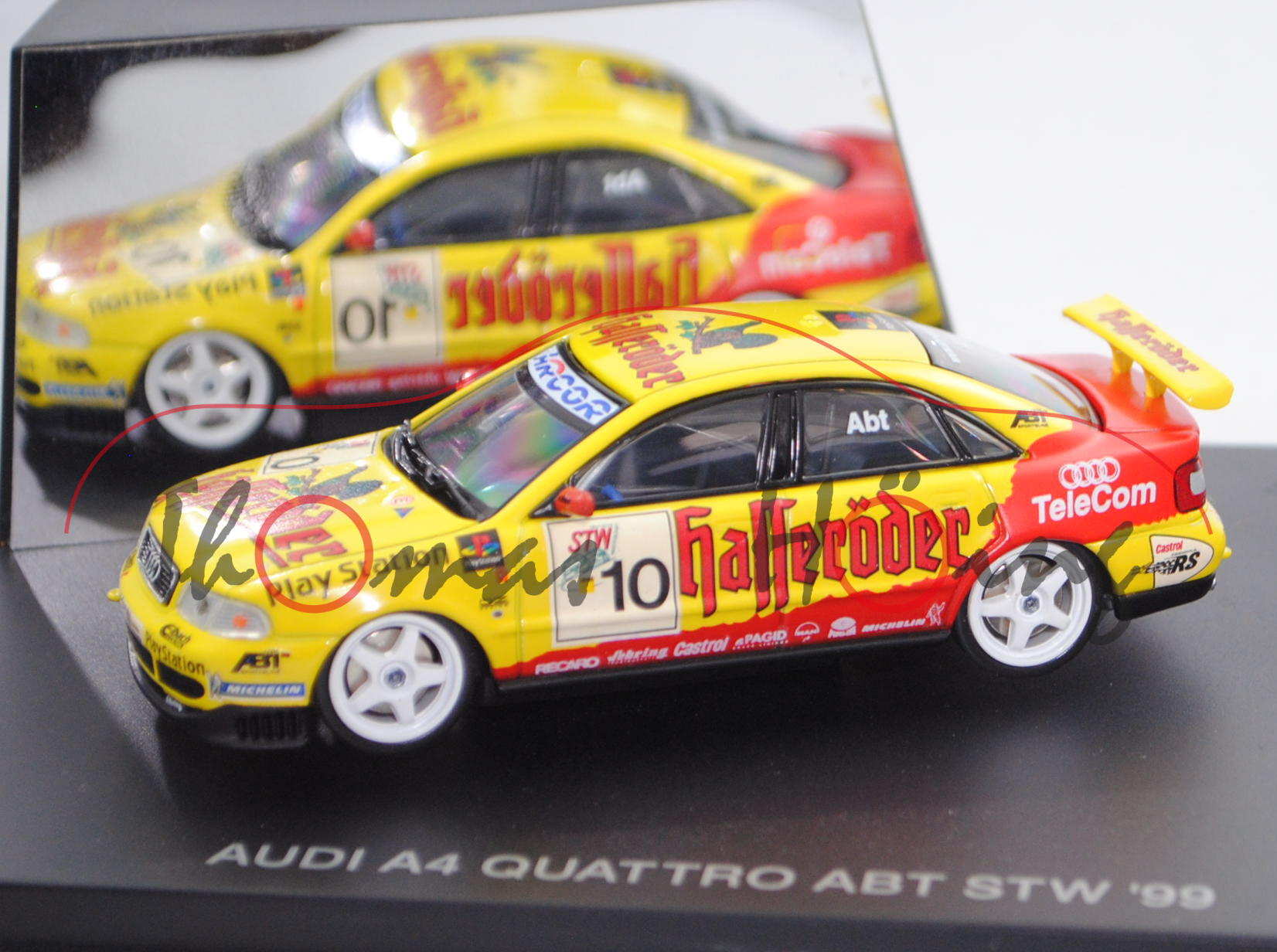 Audi A4 quattro Supertouring STW 1999, Christian Abt, Nr. 10, Team Abt Sportsline, Revell, 1:43, mb