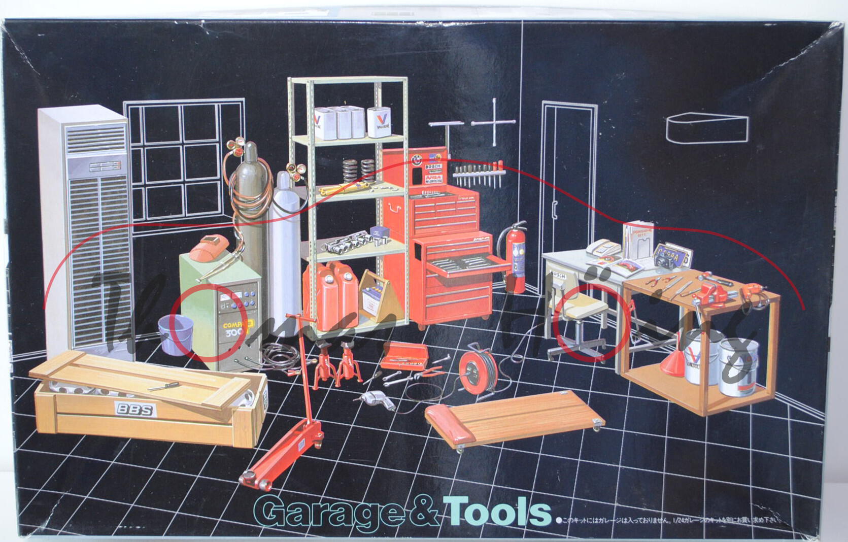 11032 Garage & Tools, Bausatz, FUJIMI, 1:24, mb