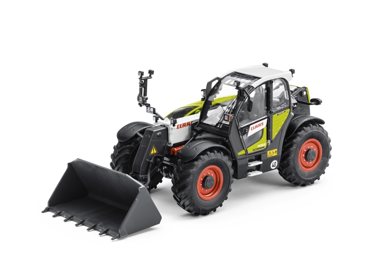 Claas Scorpion 7055 Teleskoplader, hell-olivgrün/perlweiß, 1:32, Wiking, Werbeschachtel (Limited Edi