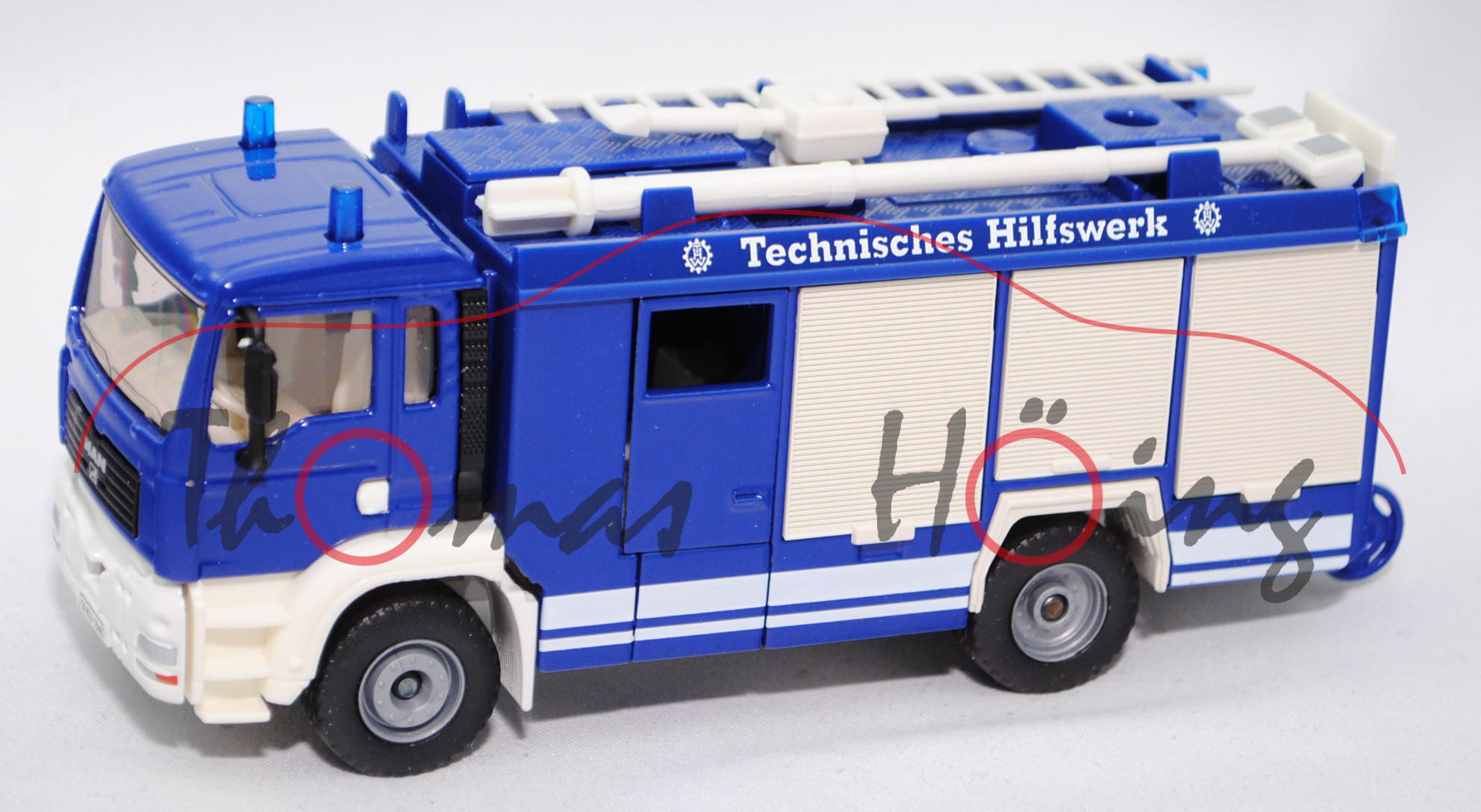 00404 HLF 20 auf Fahrgestell MAN TGA Feuerwehr, blau/weiß, THW / Technisches Hilfswerk, 1. Ausf., m-