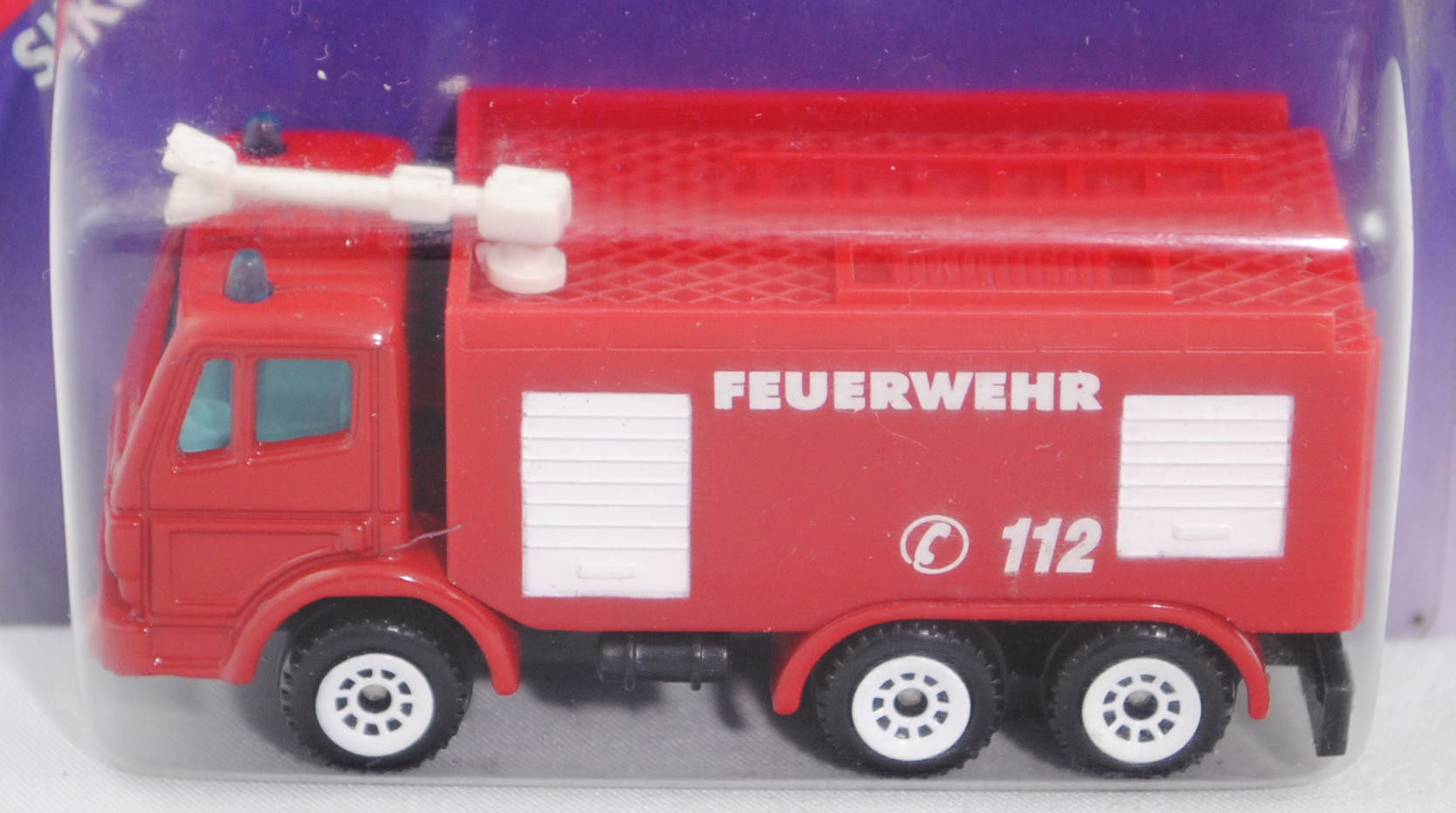 00000a Mercedes-Benz SK (S-Fahrerhaus, Modell 1989-1994) Tanklöschfahrzeug, signalrot, innen achatgr