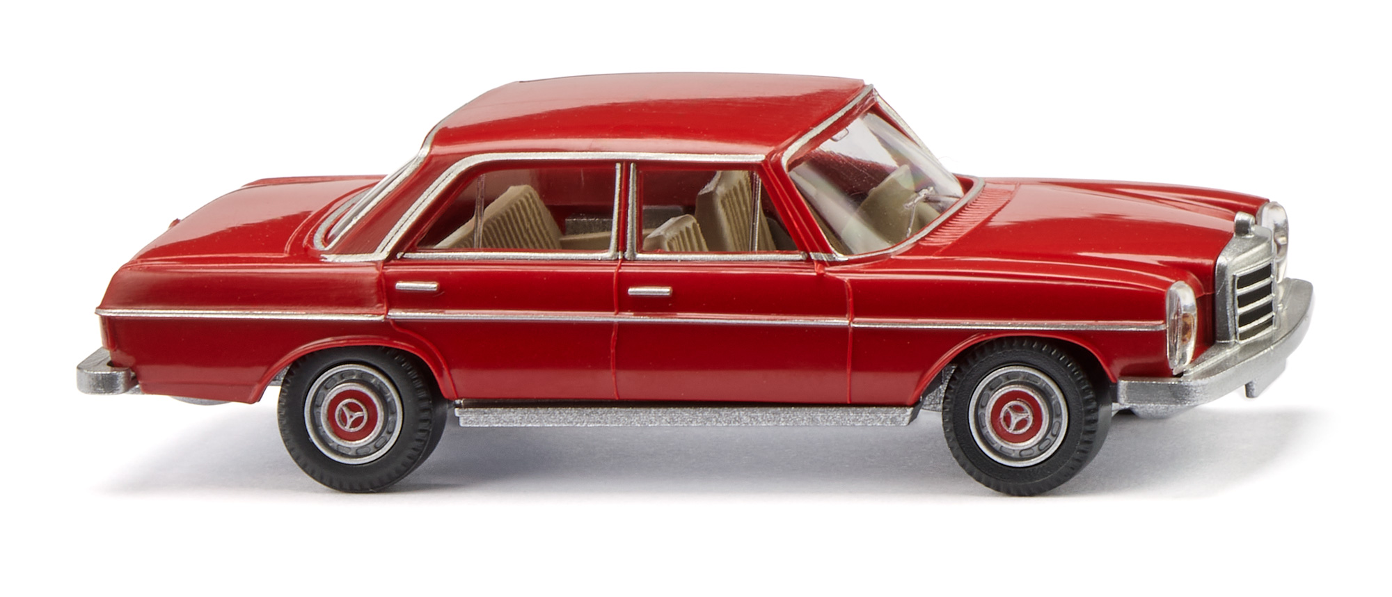 Mercedes-Benz 200/8 (W 115, erste Serie, Baumuster 115.015, auch Strich-Acht genannt, Modell 1968-1973), signalrot, Wiking, 1:87, mb