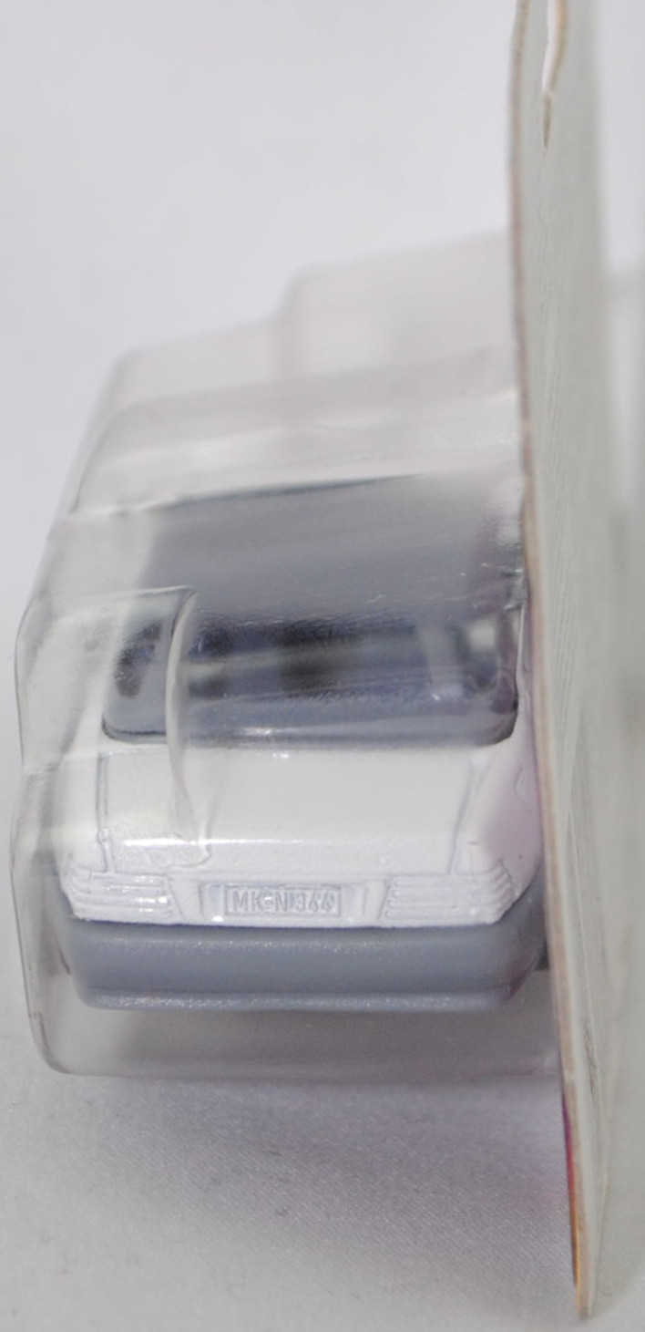 00004 Mercedes-Benz 500 SL mit Verdeck (Hardtop) (R 129, Modell 1989-1992), reinweiß/fehgrau, Scheibe seitlich  reinweiß, Heckklappe ohne Stern, Hong, B7, SIKU SUPER, 1:55, P23