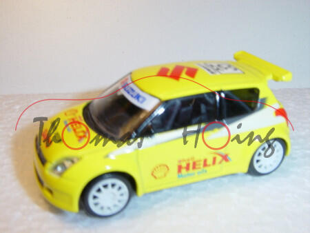 Suzuki Swift Super 1600, gelb, Shell HELIX, Nr. 35, Norev Racing, 1:50, mb