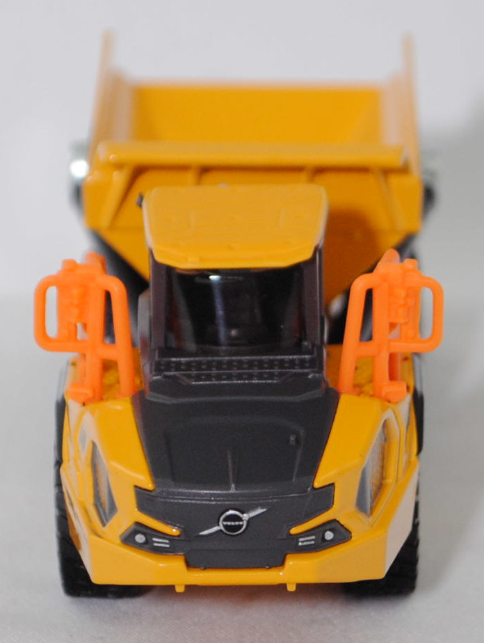 00000 Knickgelenkter Volvo-Dumper A40J 6x6 (10. Generation, Baureihe J-Serie, Modell 2025-), maisgelb/graphitgrau, innen graphitgrau, SIKU SUPER 1:87, L17mpK