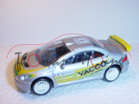 Peugeot 307 WRC, silber, YACCO, Nr. 1, Norev Racing, 1:50, mb