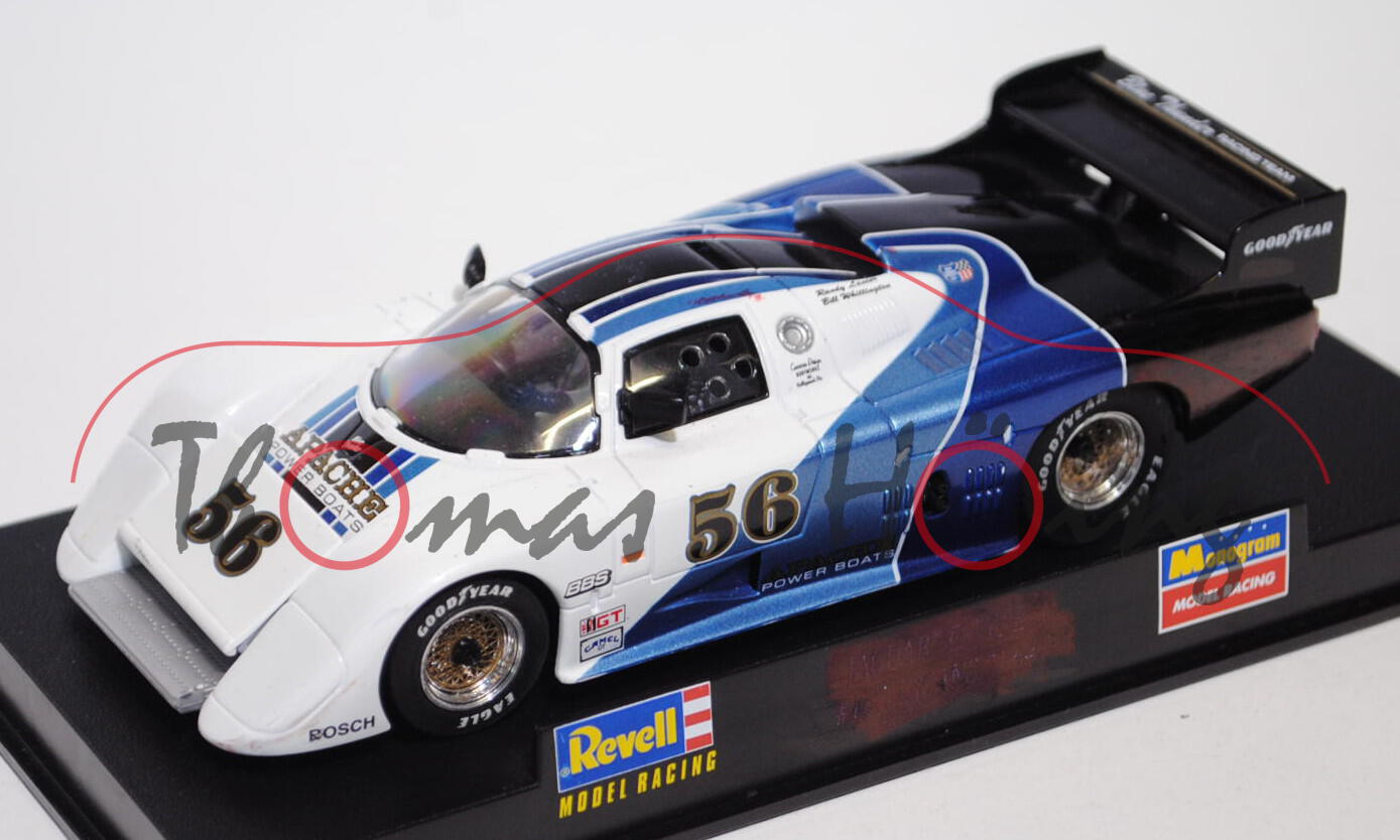 March 84G (83G)-Chevrolet, weiß/blau, IMSA GTP Championship Saison 1984, Fahrer: Randy Lanier / Bill