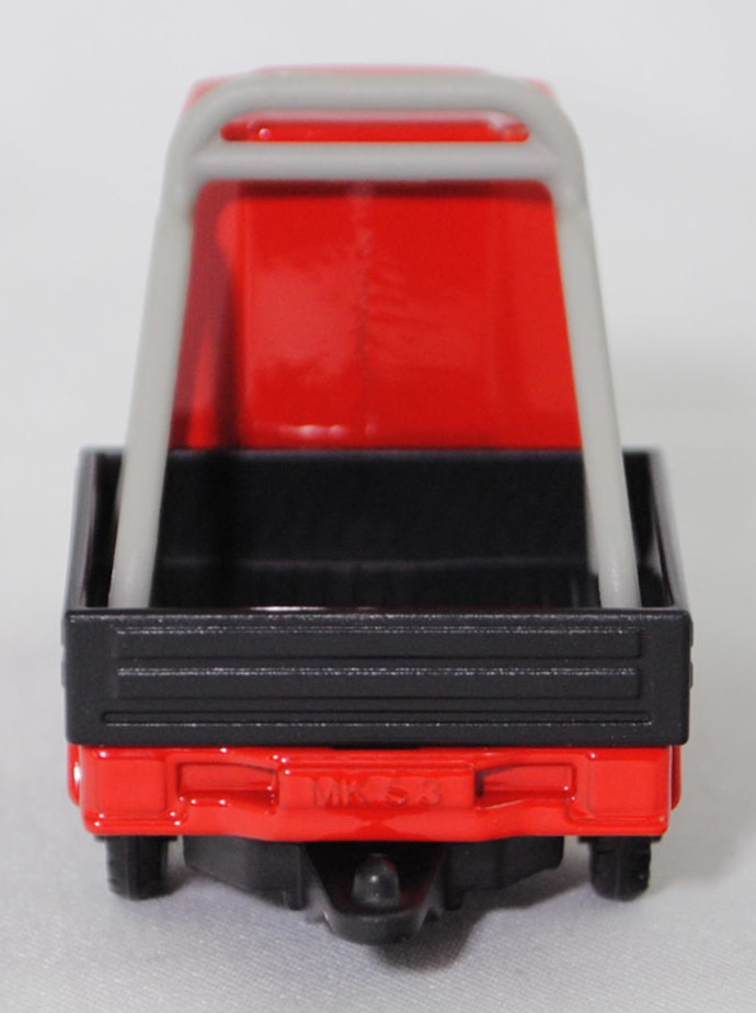 00000 Ape 50 2T E4 Cross Country (Typ E4, Modellcode E33M000040, Facelift 2019, Modell 2019-), verkehrsrot/schwarz/papyrusweiß, SIKU SUPER, 1:43, P29f