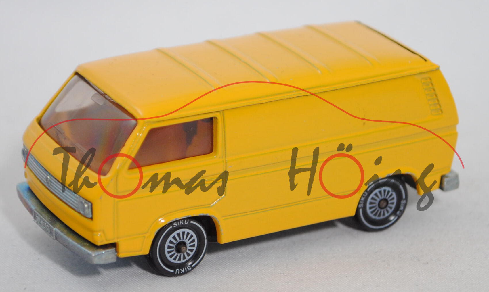 VW Transporter 2,0 Liter (Typ 2-Modell '80 T3, Modell 79-82), signalgelb, o.K., R11, Limited Edition