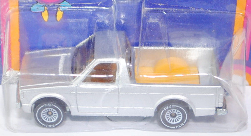 00000 VW Rabbit Pickup (vgl. Caddy I) (Typ 14D, Modell 79-83), silbergraumetallic, innen signalgelb,