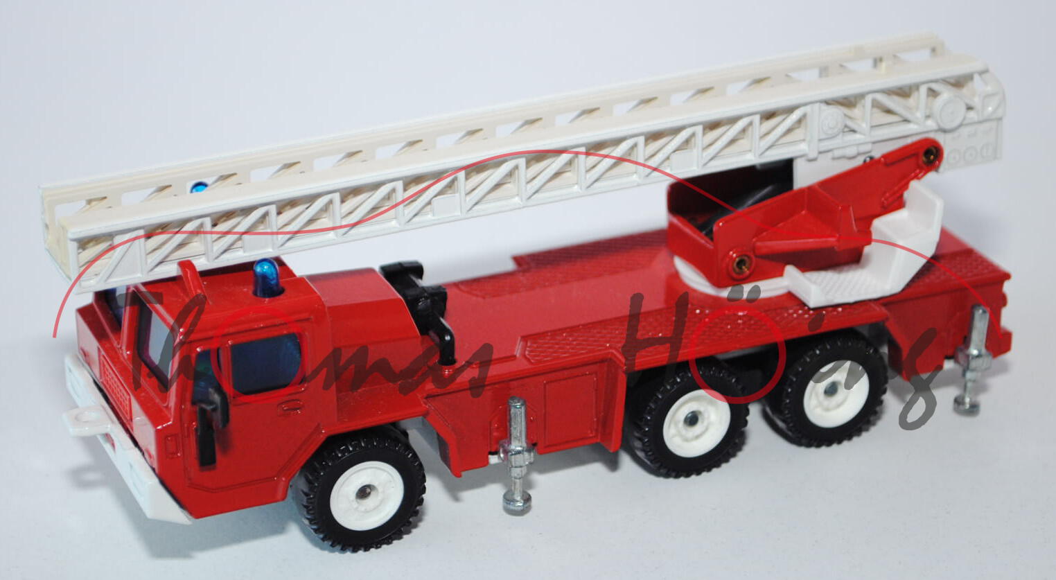 Faun KF 30.31/48 Feuerwehrdrehleiter, verkehrsrot/weiß, C 112, LKW12