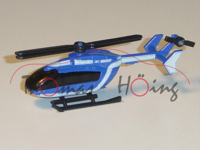 Hubschrauber, hell-ultramarinblau/reinweiß, GENDARMERIE / JBC, Norev, mb