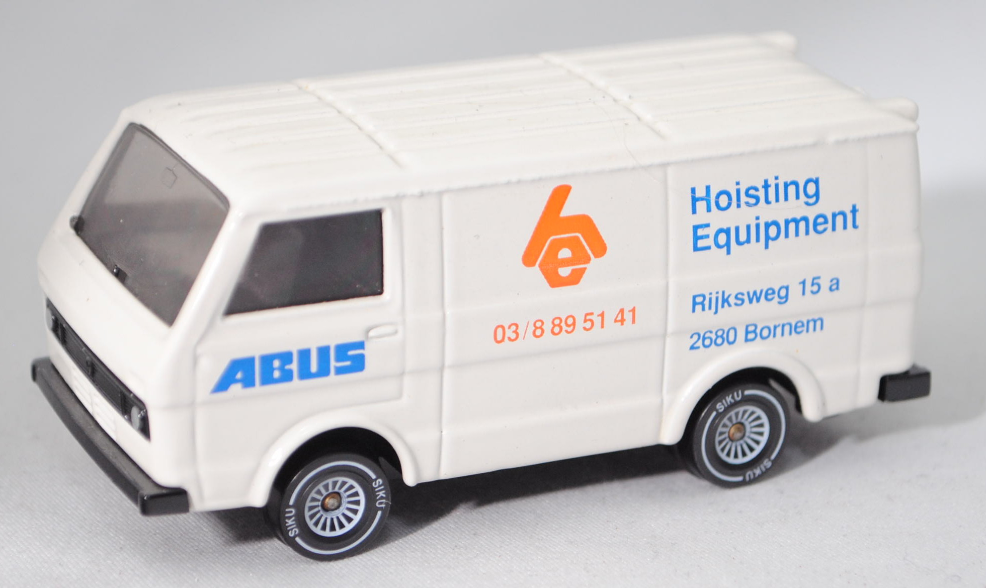 VW LT 28 Kastenwagen 2.0 (1. Gen., Modell 1975-1982), weiß, ABUS / Hoisting / Equipment / Bornem