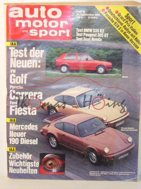 auto motor und sport, Heft 19, 21. September 1983