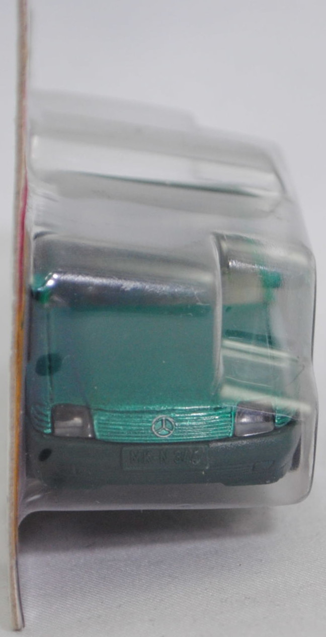 00003 Mercedes-Benz 500 SL (R 129, Modell 1989-1992), türkisgrünmetallic, Stern im Kühlergrill silber, Heckklappe ohne Stern, Hong, B7, SIKU SUPER, 1:55, P23