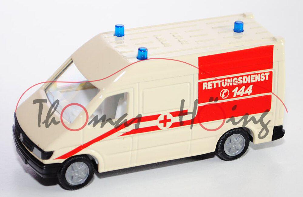 03800 A Mercedes-Benz Sprinter (Mod. 95-00) Rettungswagen, hellelfenbein, RETTUNGSDIENST / C 144