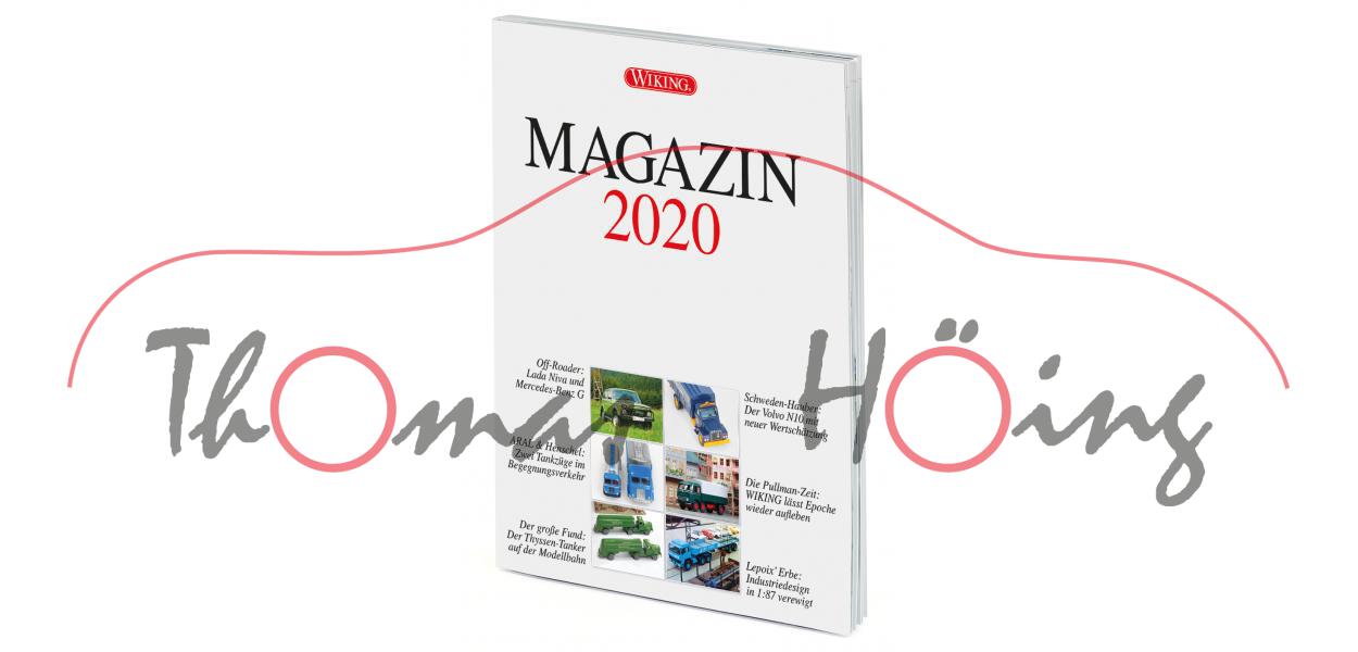 WIKING MAGAZIN 2020, Themen: Entstehung Lada Niva, Chronologie Volvo Hauber, DIN-A4, Wiking