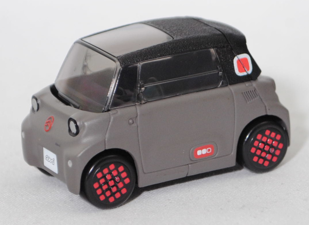 Citroen ami spicy (1. Generation, interne Baureihenbezeichnung 9AZ2CA, Phase 2 / Facelift 2024 zum Modelljahr 2025, Modell 2025-), night sepia, Norev, 1:52, mb