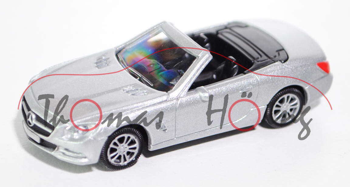 Mercedes-Benz SL-Klasse (Typ R 231, Modell 2012-), silbermetallic, 1:64, Norev SHOWROOM, mb